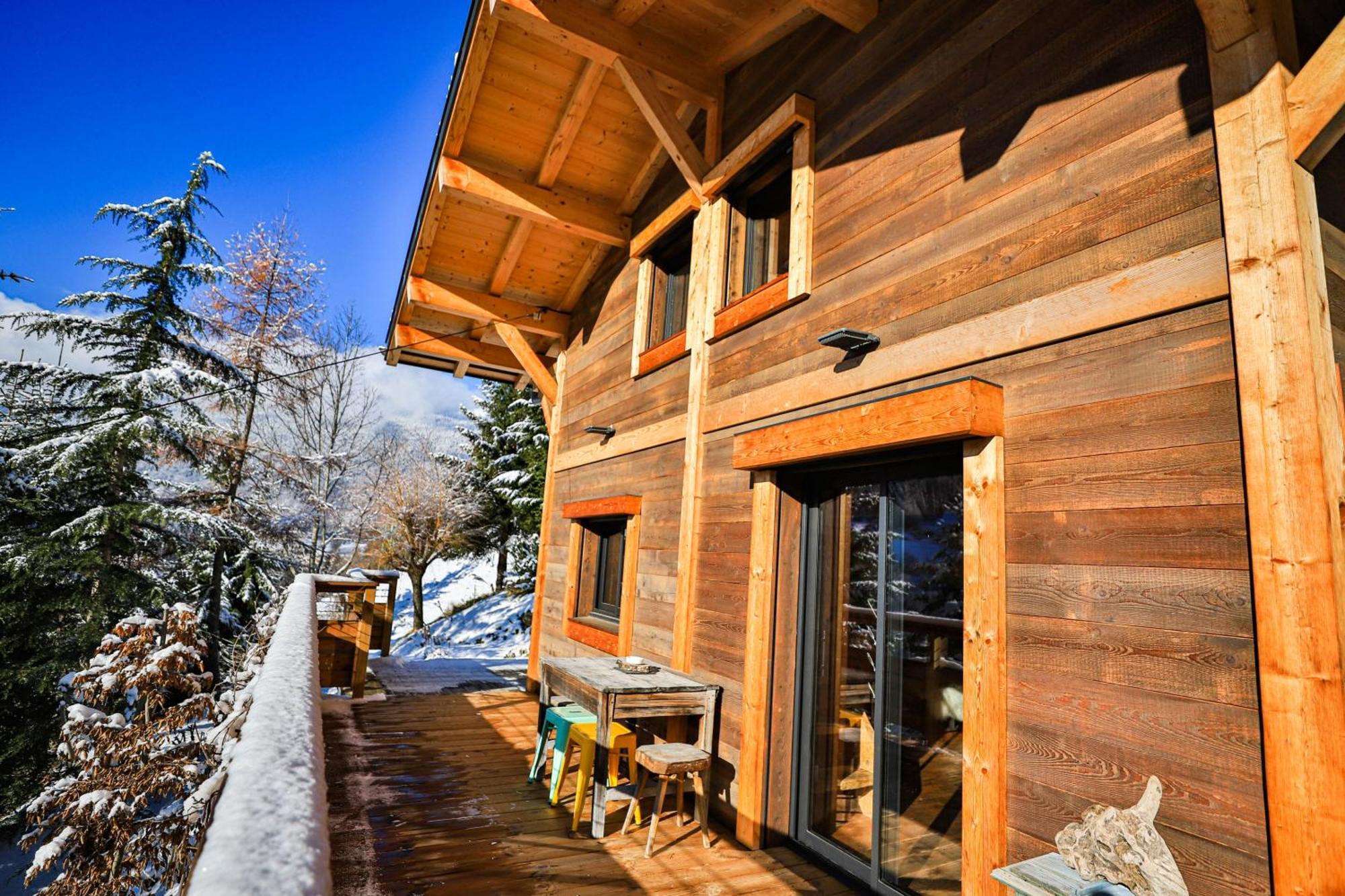 Le Noisetier - Mini Chalet 2 Pers - 2Min La Clusaz - Aravistour Villa Saint-Jean-de-Sixt Exterior photo